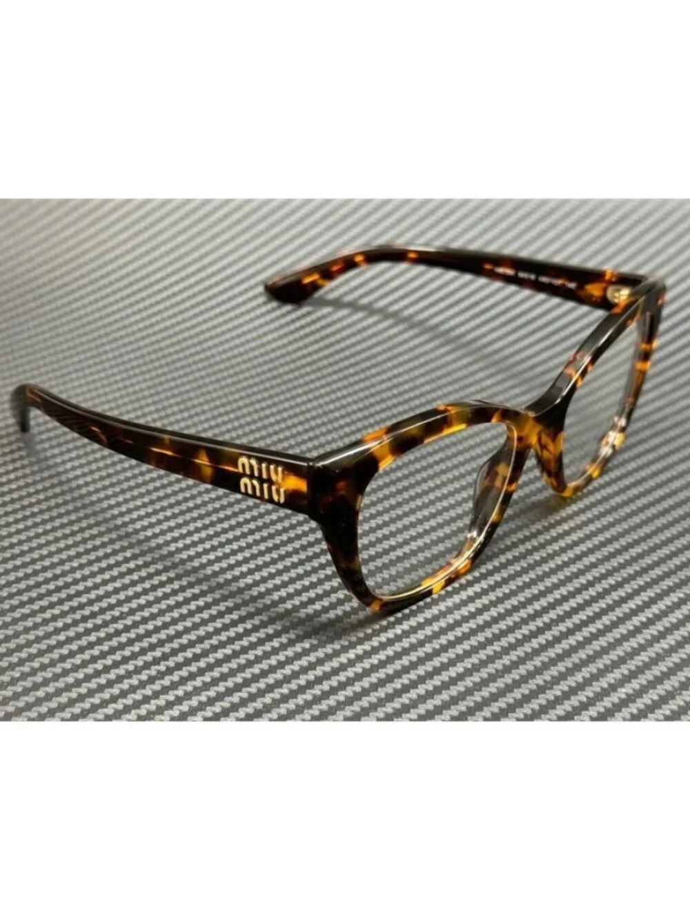 New Miu Miu Women Honey Havana Eyeglasses 54-19-140